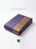 The Lavender Mist Banarasi Chineeya Silk Saree
