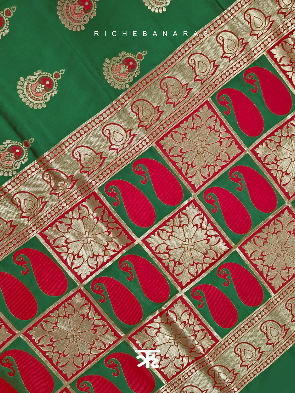 Evergreen Élan Meenakari Art Silk Banarasi Saree